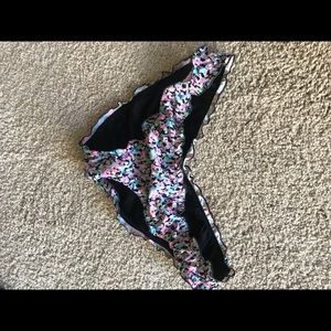 VS swim floral cheeky bottoms